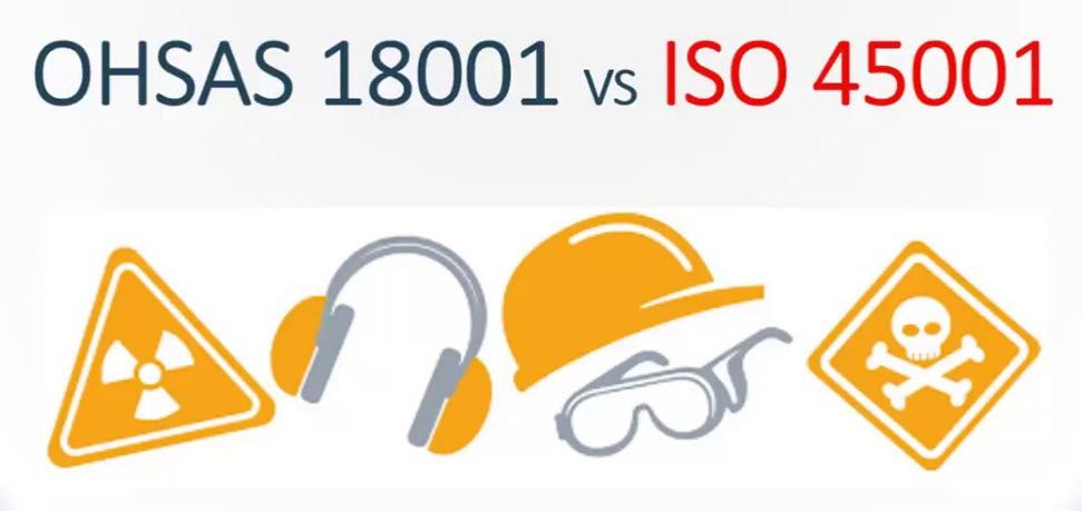 Main Difference Between ISO 45001 Vs OHSAS 18001